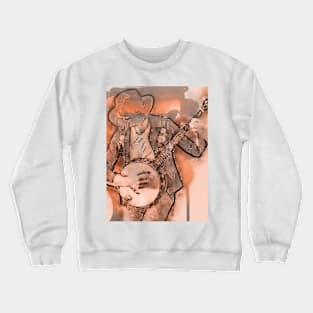 ILLUSTRATION BANJO Pop Art Crewneck Sweatshirt